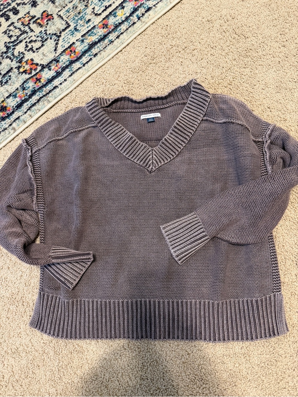 American Eagle Outfitters V-Neck Sweater